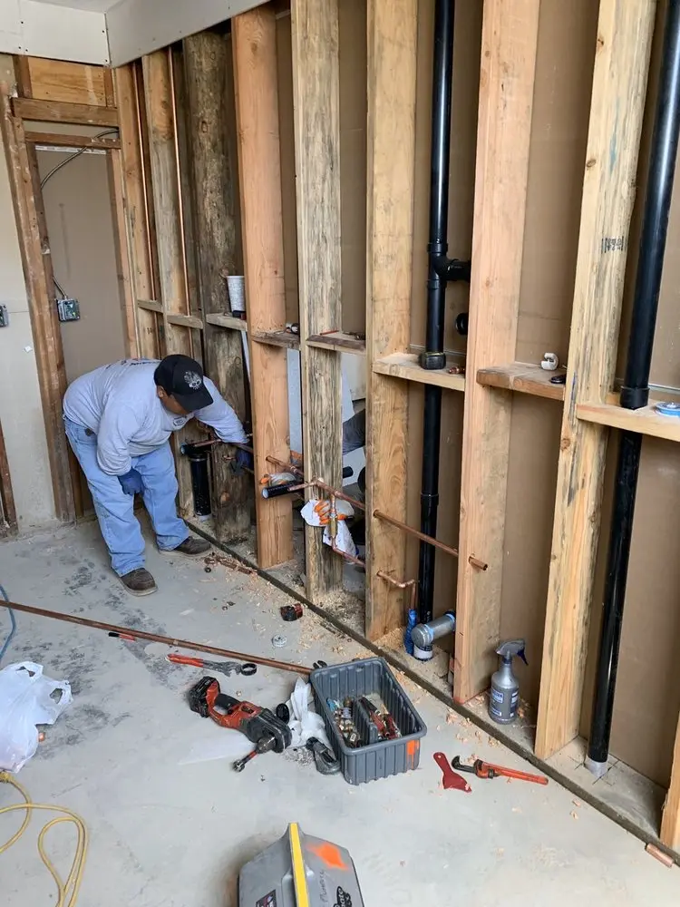 Commercial rough-in plumbing for Commercial Plumbing in Edgewood